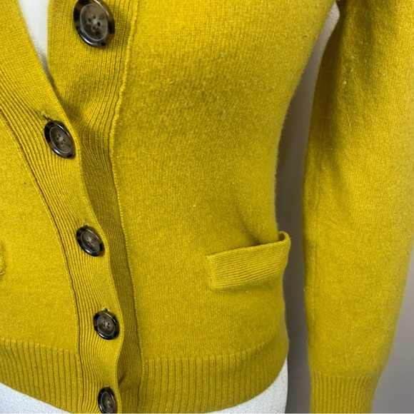 J.Crew Collection Italian Cashmere Button Front Cardigan Sweater - Picture 12 of 12